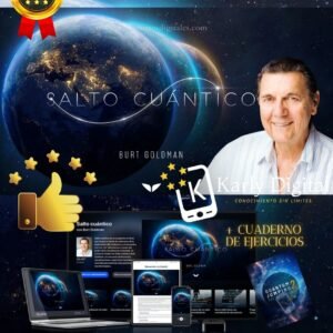 Salto Cuántico Burt Goldman Mindvalley En Español - Curso Básico a Avanzado 2 En 1 + cuaderno de ejercicios